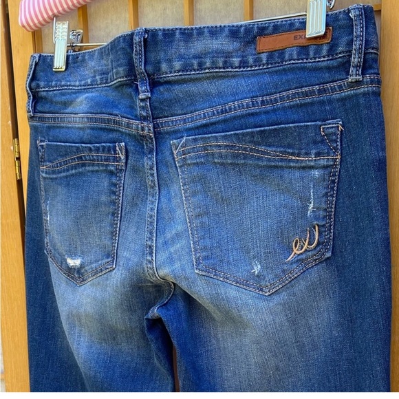 Express Distressed Stella Skinny Low Rise Jean SZ 6S - Picture 15 of 16